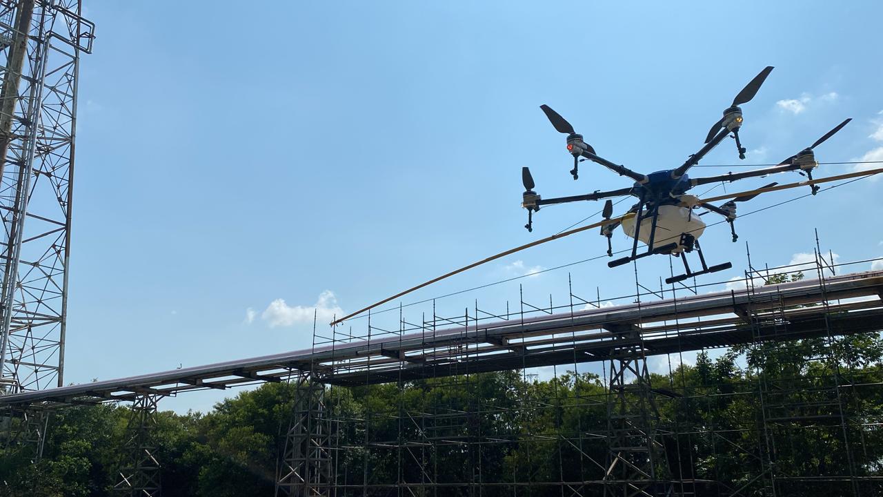 Inspección con drone